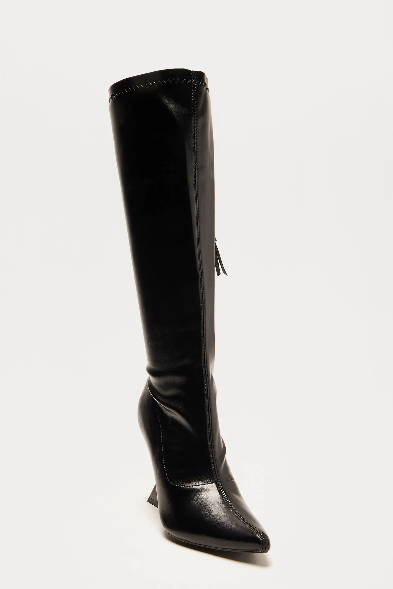 Auburn Knee High Boots - Black