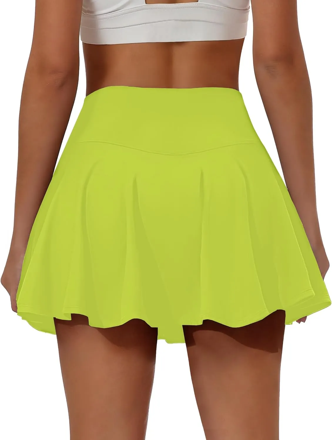 Buauty Women's Tennis Skirt Pleated Golf Skirts with Pockets Shorts Athletic Skort for Pickleball Sports Outfits