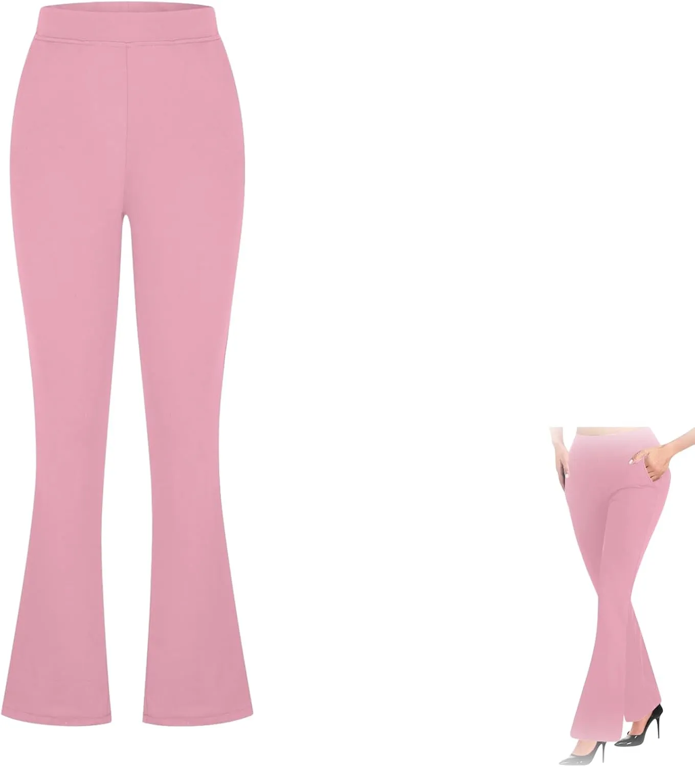 Dress Pants Women Business Casual Work Pants, Women High Waist Stretchy, Women's Office Trousers, Office Slacks