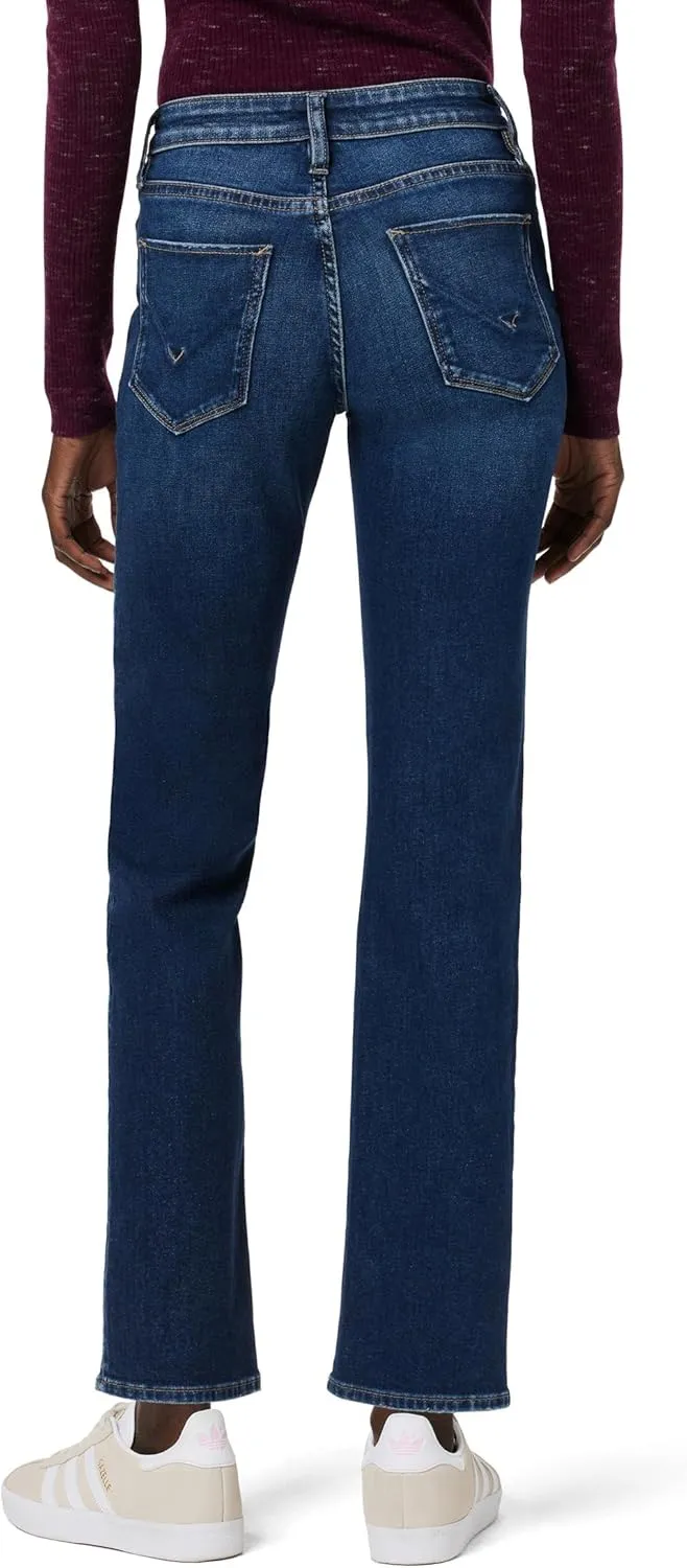 HUDSON Women's Nico Mid-Rise Straight Leg Ankle Jean