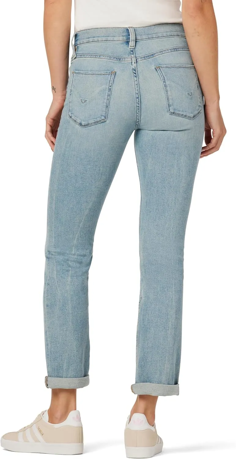 HUDSON Women's Nico Mid-Rise Straight Leg Ankle Jean