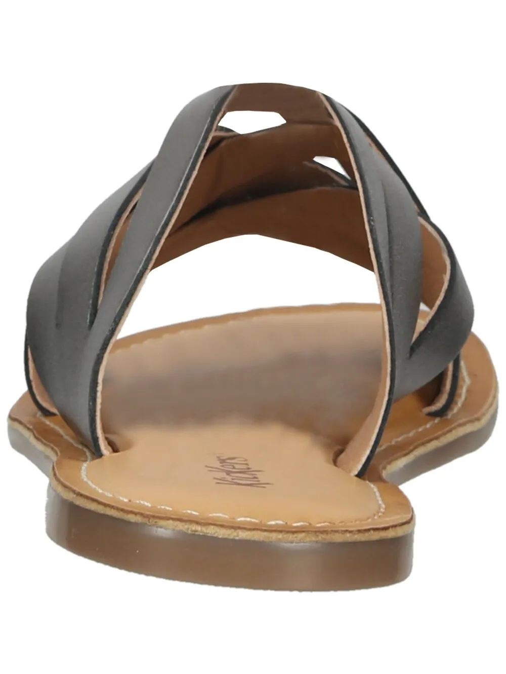 Kickers mules, silver gray