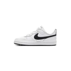 Nike - Baskets Court Borough Low 2 Cadet - Blanc/Noir - Enfant