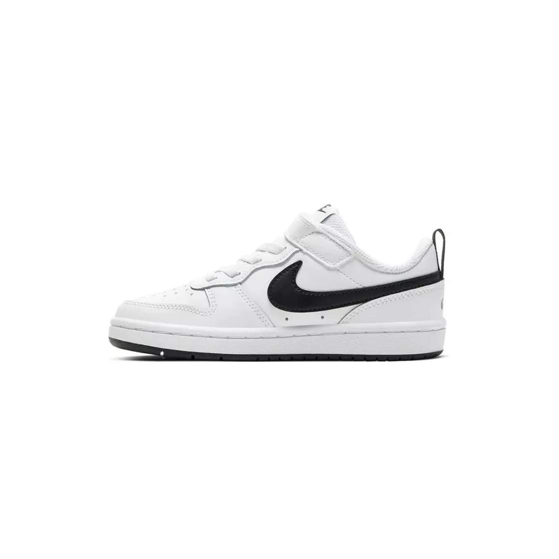 Nike - Baskets Court Borough Low 2 Cadet - Blanc/Noir - Enfant
