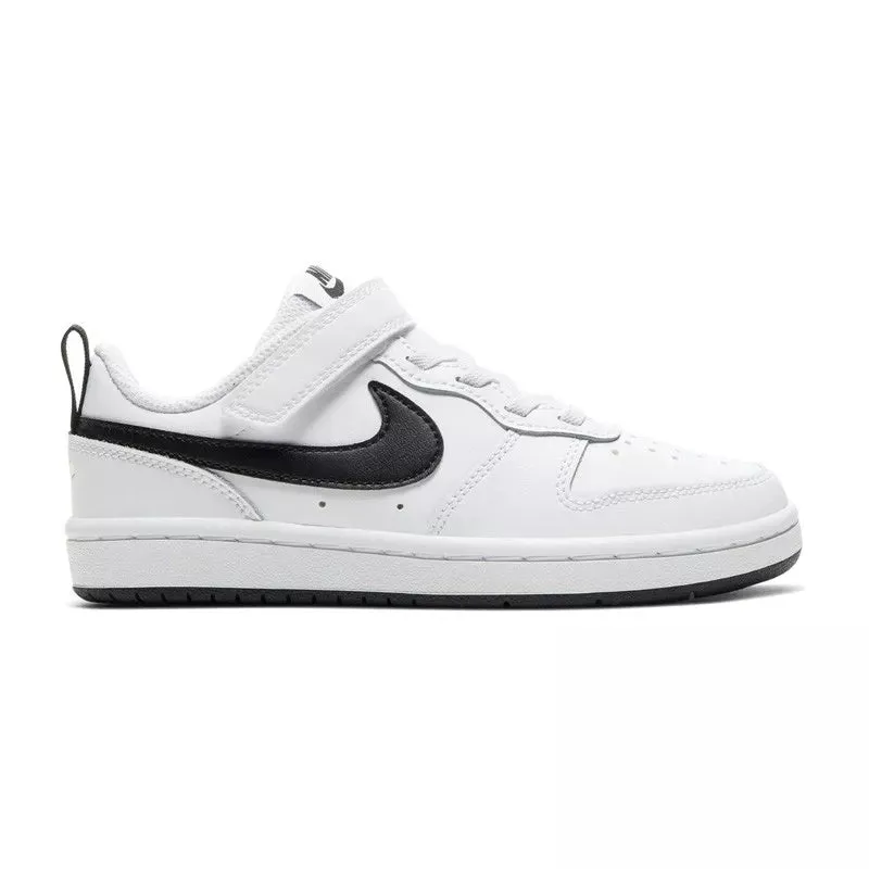 Nike - Baskets Court Borough Low 2 Cadet - Blanc/Noir - Enfant