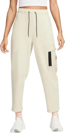 Nike Sportswear Women's Sports Utility Fleece Cargo Pants (as1, Alpha, l, Regular, Regular, Rattan/Rattan, Regular)