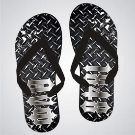 Phi Delta Theta Diamond Plate Flip-Flops - SBL100 - SUB
