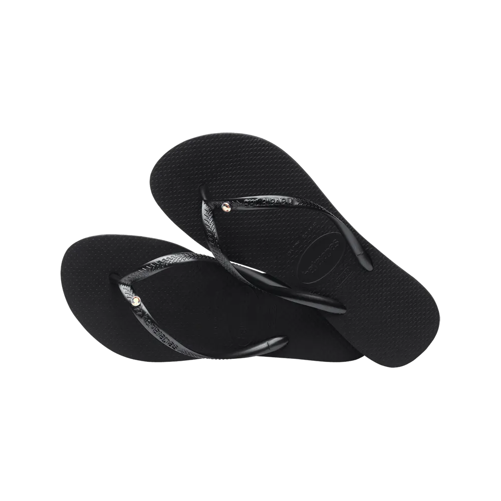 Slim Crystal SW II Flip Flops