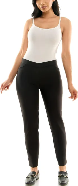Zac & Rachel Women's Pull-on Ankle Pants with Band